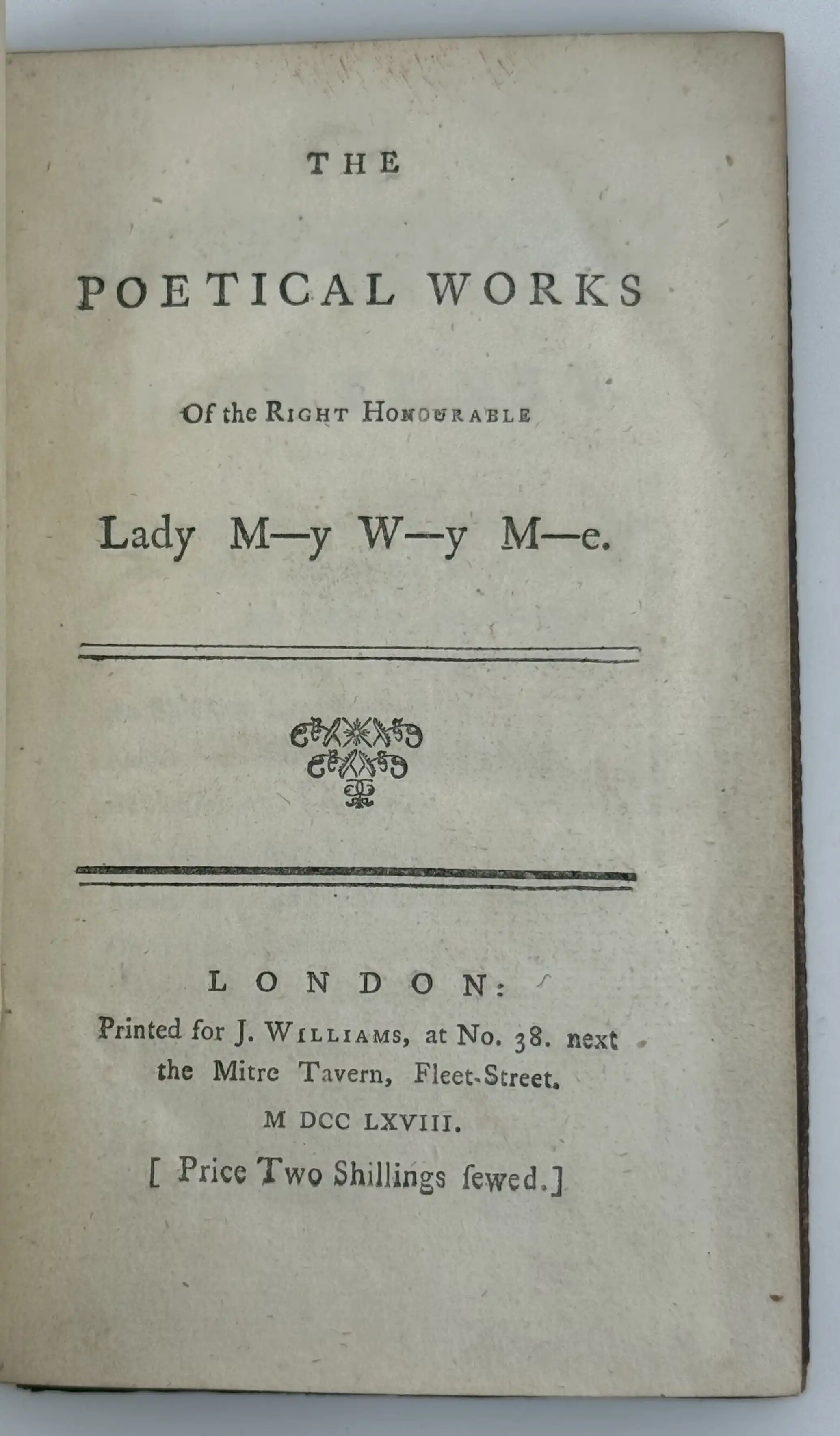 Montague, Poetical Works